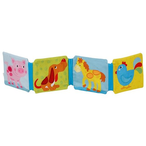 FABRIC BABY BOOK WITH SOUNDS