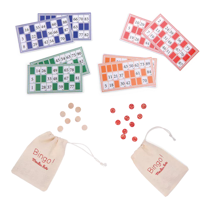 BINGO GAME "TODAY IS WEDNESDAY" 