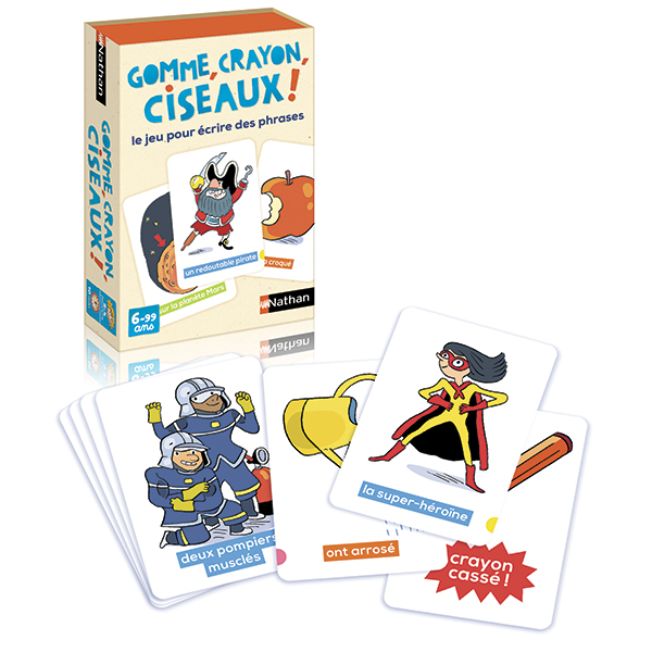 ERASER, PENCIL, SCISSORS! 