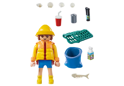 ENVIRONMENTALIST FIGURE SET WITH ACCESSORY 
