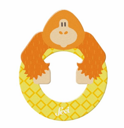 WOODEN LETTER O (ORANGUTAN)