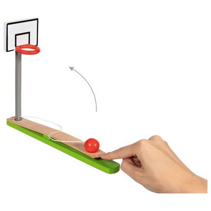 WOODEN TABLE BASKETBALL GAME 