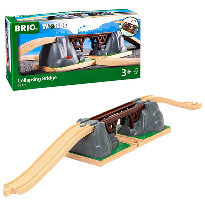 COLLAPSING BRIDGE FOR TRAIN SET