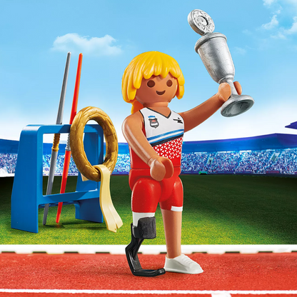 PARALYMPIC JAVELIN THROWING FIGURE 
