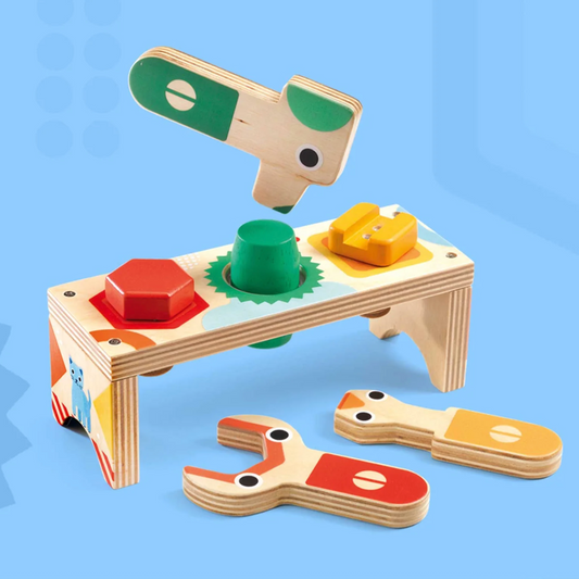 MINI ÉTABLI EN BOIS "BRICOLOU"