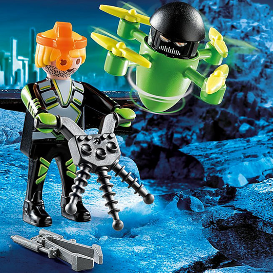 AGENT WITH DRONE FIGURE 