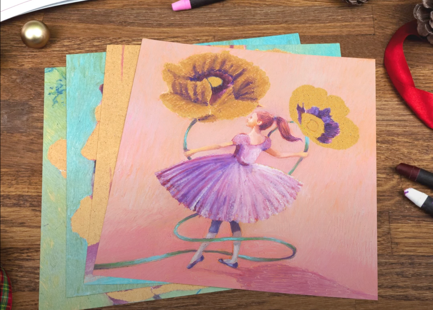 INTRODUCTION TO BALLERINA PASTELS “INSPIRED BY EDGAR DEGAS”