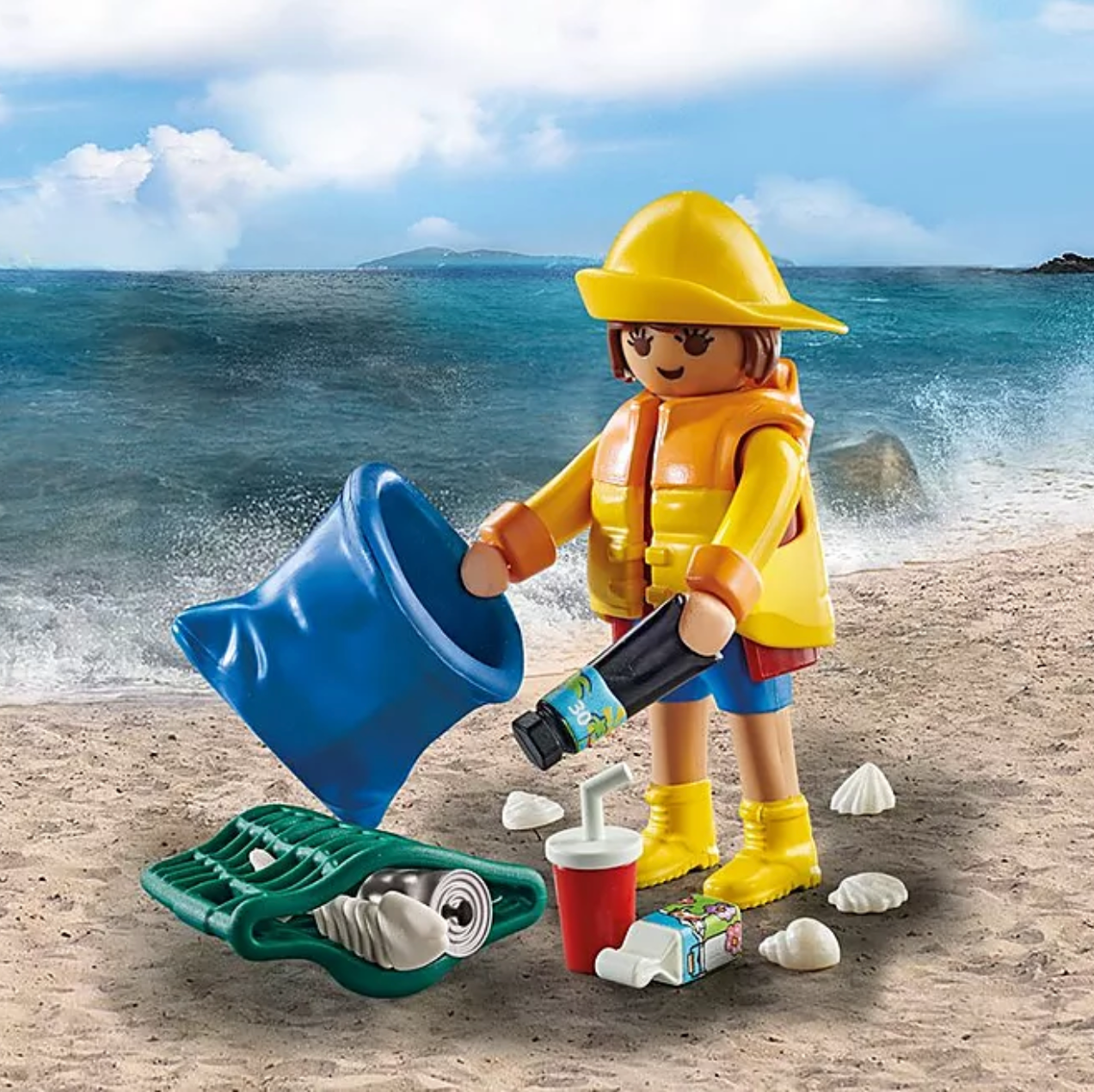 ENVIRONMENTALIST FIGURE SET WITH ACCESSORY 