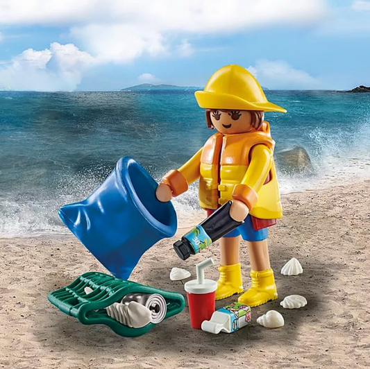 ENVIRONMENTALIST FIGURE SET WITH ACCESSORY 