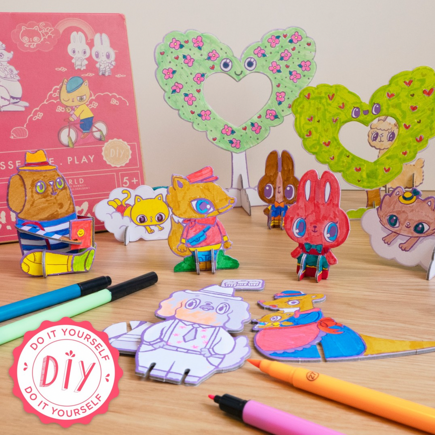 COLOR ASSEMBLE PLAY “KAWAII WORLD”