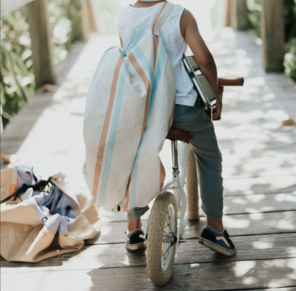 "STRIPES" OUTDOOR PLAY MAT AND STORAGE BAG 