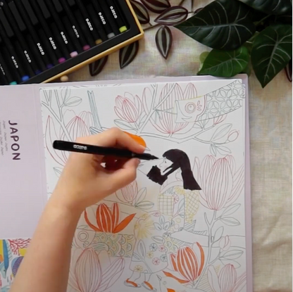 COLORING PAGES COLORING GALLERY “JAPAN”