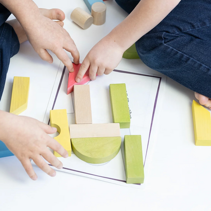 WOODEN BUILDING BLOCKS 