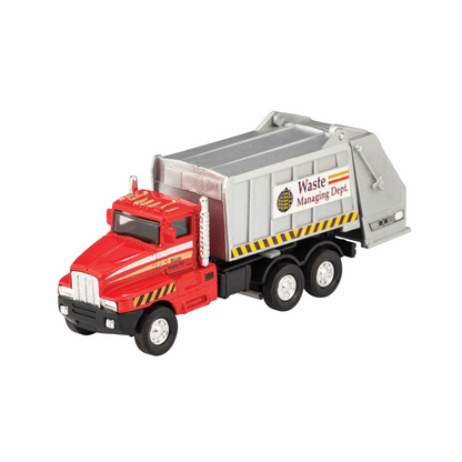 DIE CAST GARBAGE TRUCK 