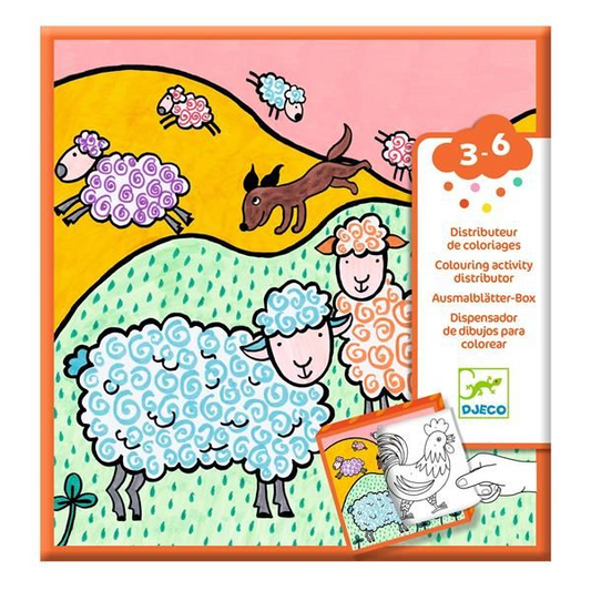 "FARM" COLORING PAGES DISTRIBUTOR