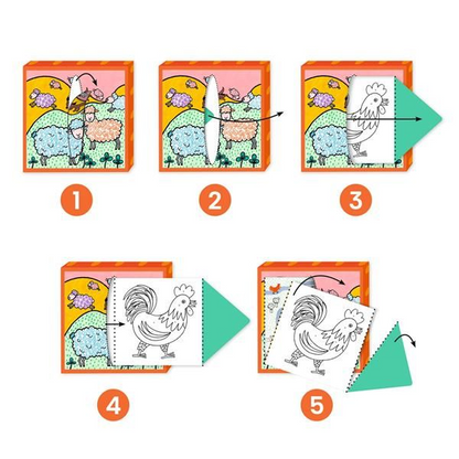 "FARM" COLORING PAGES DISTRIBUTOR