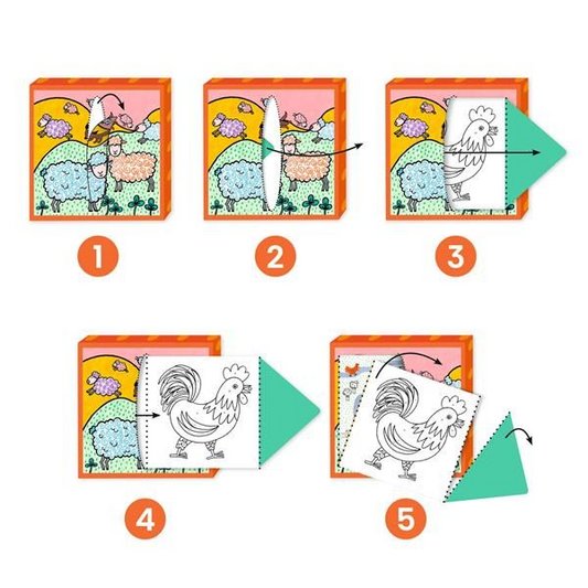 "FARM" COLORING PAGES DISTRIBUTOR