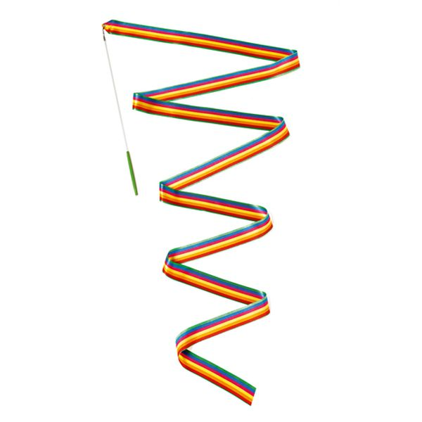 MULTICOLOR GYMNASTICS RIBBON