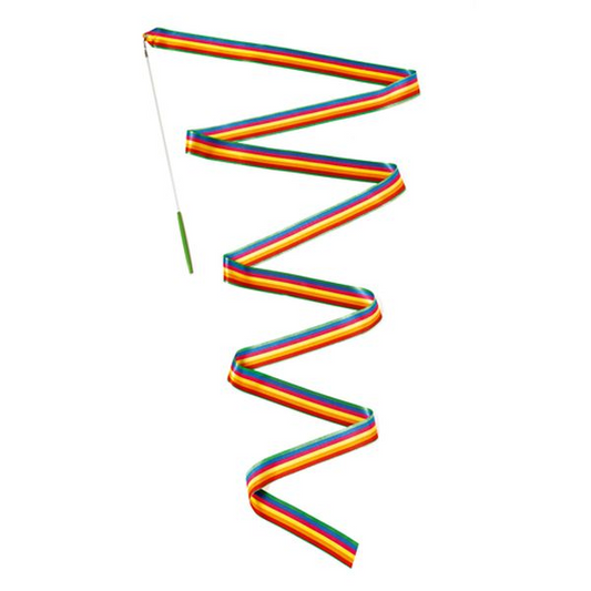 MULTICOLOR GYMNASTICS RIBBON