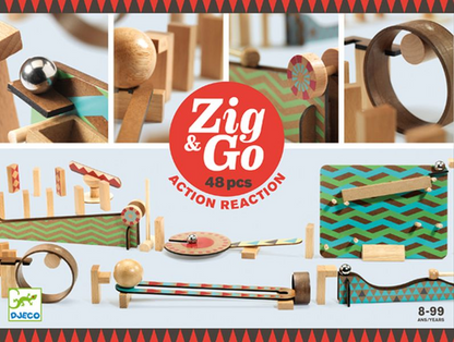 ZIG & GO "BIG BOUM WALL" 48 PCS