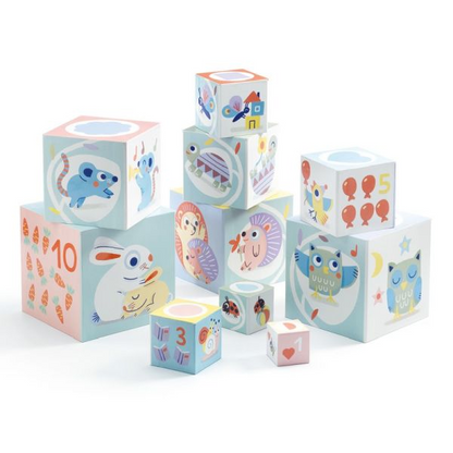 "BABYBLOKI" STACKING CUBES