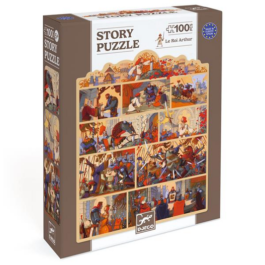KING ARTHUR STORY PUZZLE 100 PCS