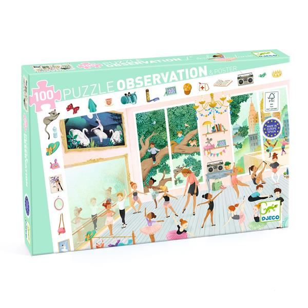 CASSE-TÊTE OBSERVATION "L'ÉCOLE DE DANSE" 100 MCX