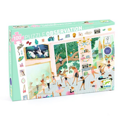 CASSE-TÊTE OBSERVATION "L'ÉCOLE DE DANSE" 100 MCX