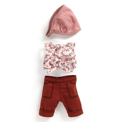 VÊTEMENTS POUPÉE "LOVELY BURGUNDY" POMEA
