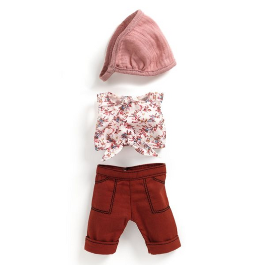 VÊTEMENTS POUPÉE "LOVELY BURGUNDY" POMEA