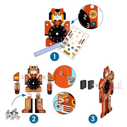 HORLOGE À CRÉER ROBOTIME DIY