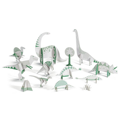 COLOR ASSEMBLE PLAY DINOSAURES