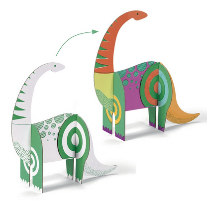 COLOR ASSEMBLE PLAY DINOSAURES