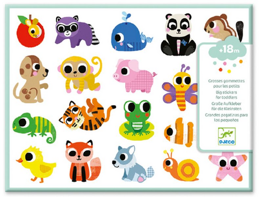 "BABY ANIMALS" STICKERS