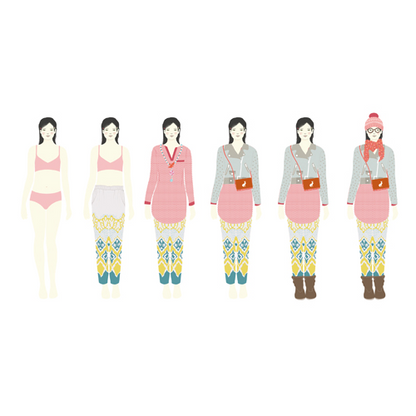 THE FASHION "THE BIG DRESSING ROOM" PAPER DOLLS