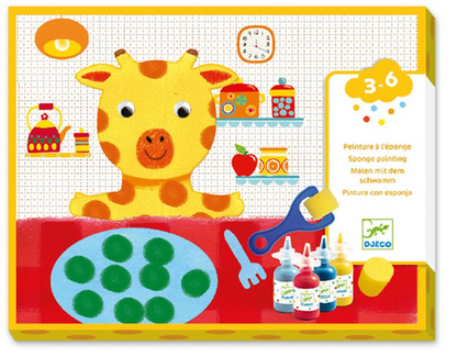 SPONGE PAINTING "CUDDLY TOY ADVENTURE"