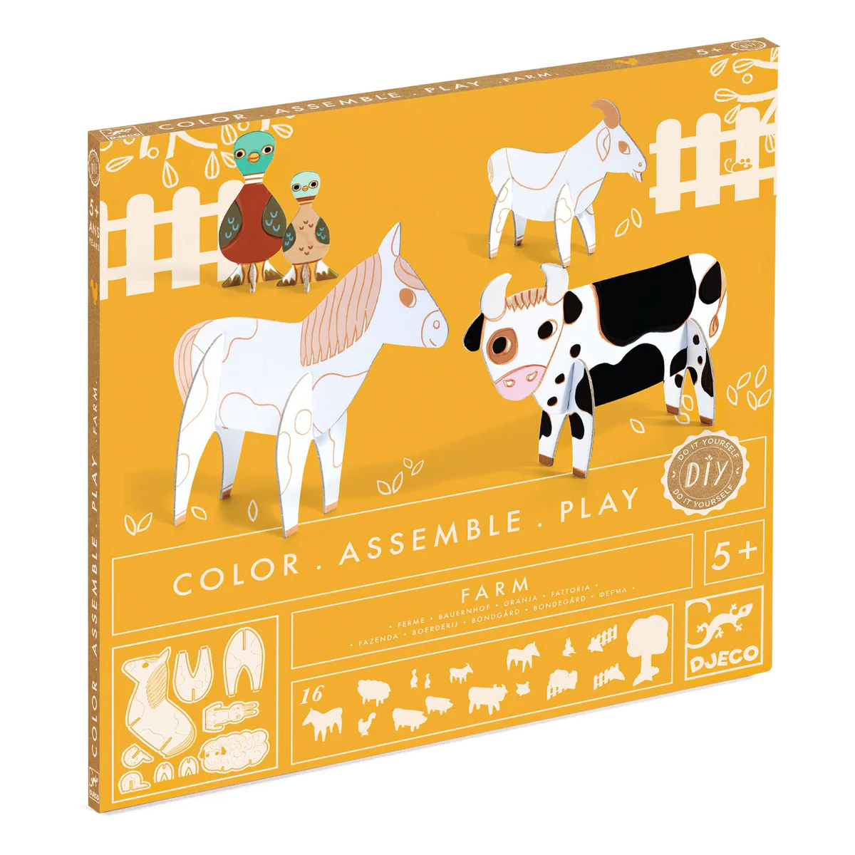 COLOR ASSEMBLE PLAY "FARM" 
