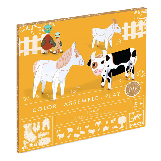 COLOR ASSEMBLE PLAY "FARM" 