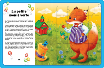 PUZZLE BOOK "MY MOST BEAUTIFUL ANIMAL STORIES"