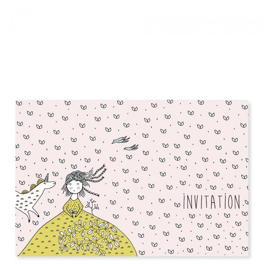 UNICORN INVITATION CARDS