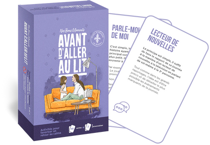 BEFORE GOING TO BED "OUR GOOD TIMES" FRENCH ONLY