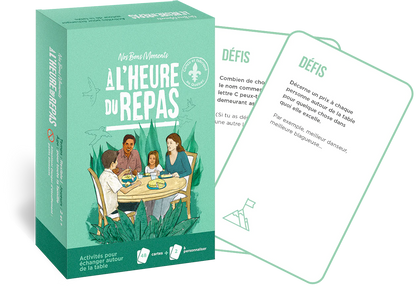 AT MEAL TIME "OUR GOOD TIMES" FRENCH ONLY