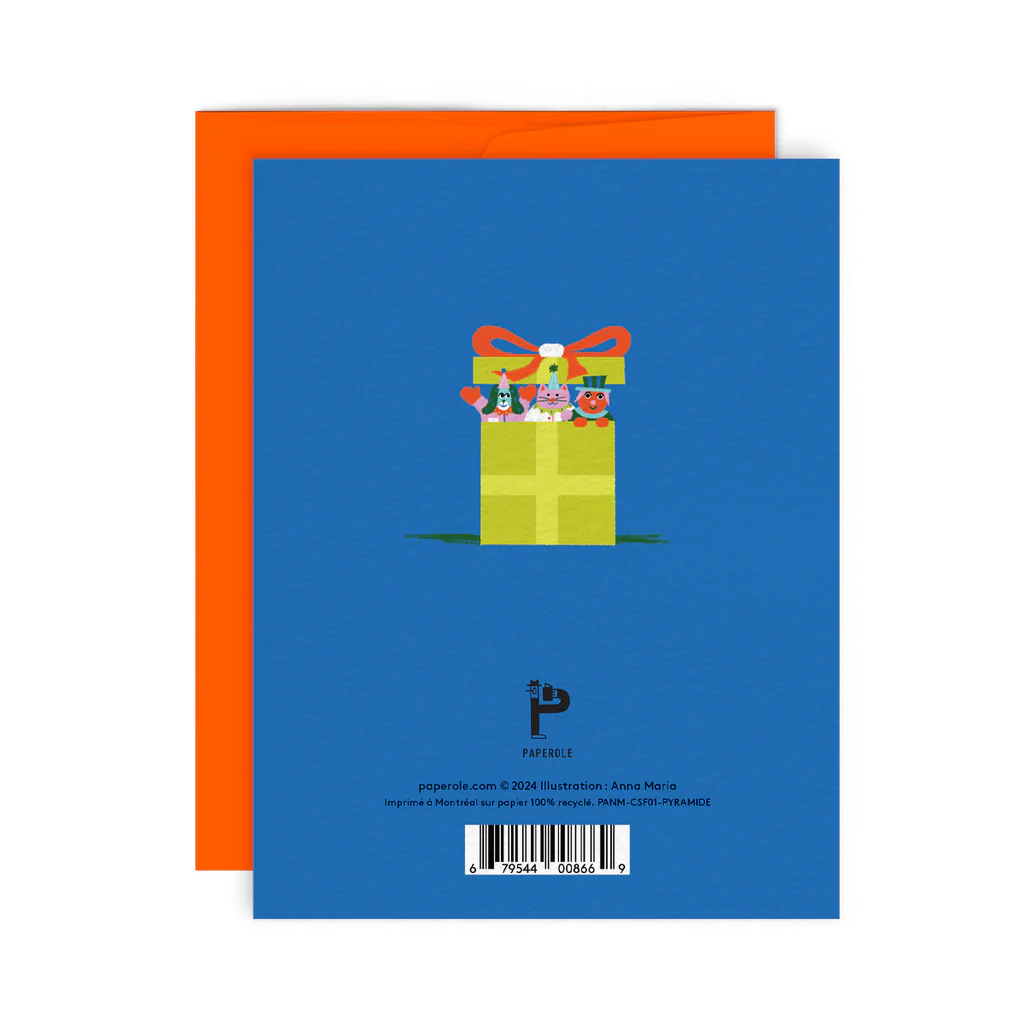 PYRAMID WISHING CARD