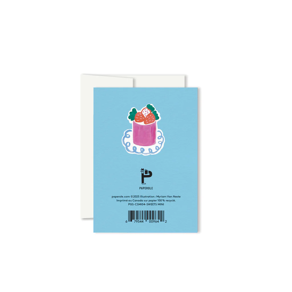 MINI "SWEETS" CARD