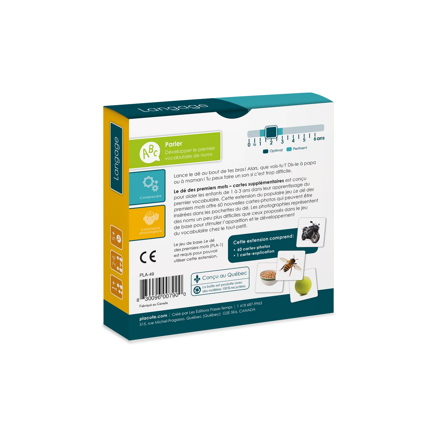 THE FIRST WORD DICE - EXTRA CARDS 