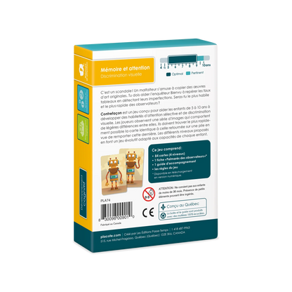 JEU ÉDUCATIF CONTREFAÇON