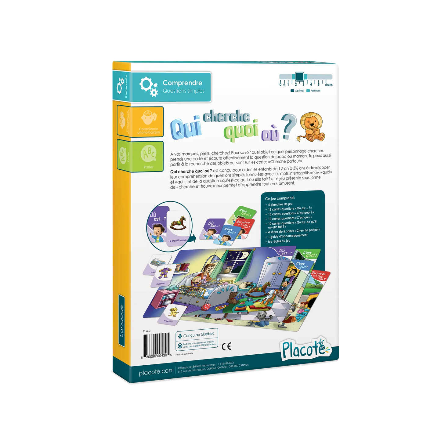 QUI CHERCHE QUOI OÙ?