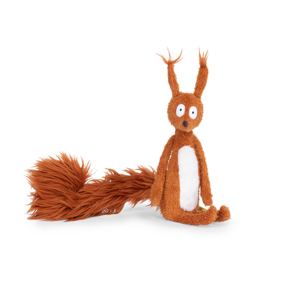 SQUIRREL PLUSH "L'ÉCOLE DES LOISIRS"