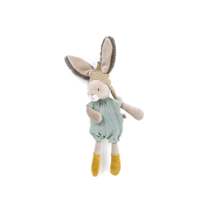 SMALL SAGE BUNNY PLUSH TOY "THREE LITTLE BUNNIES" 