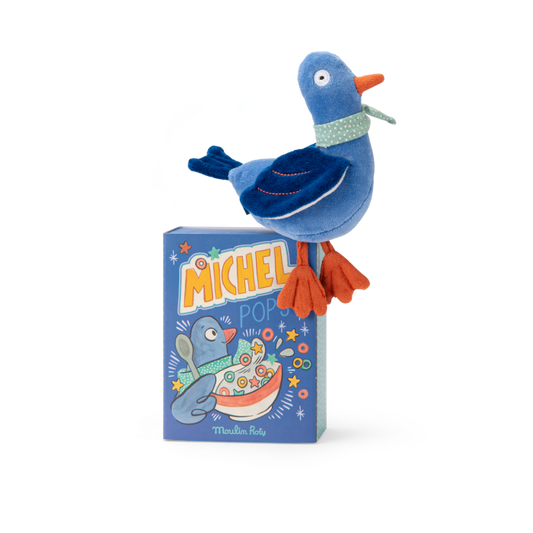 MICHEL THE PIGEON RATTLE "PUCE & PILOU"